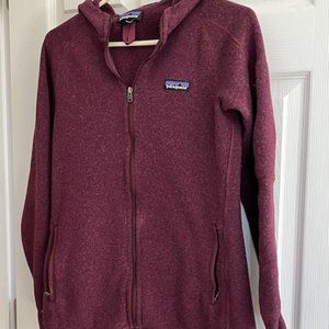 Women's Patagonia Zipper Sweater with hood